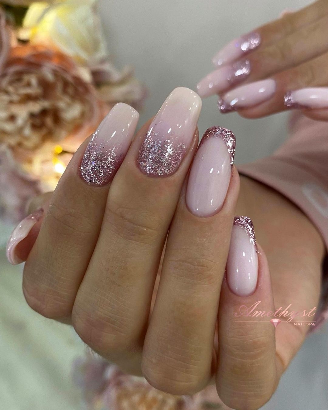 French rosa - Instagram: @ideas_for_nailart