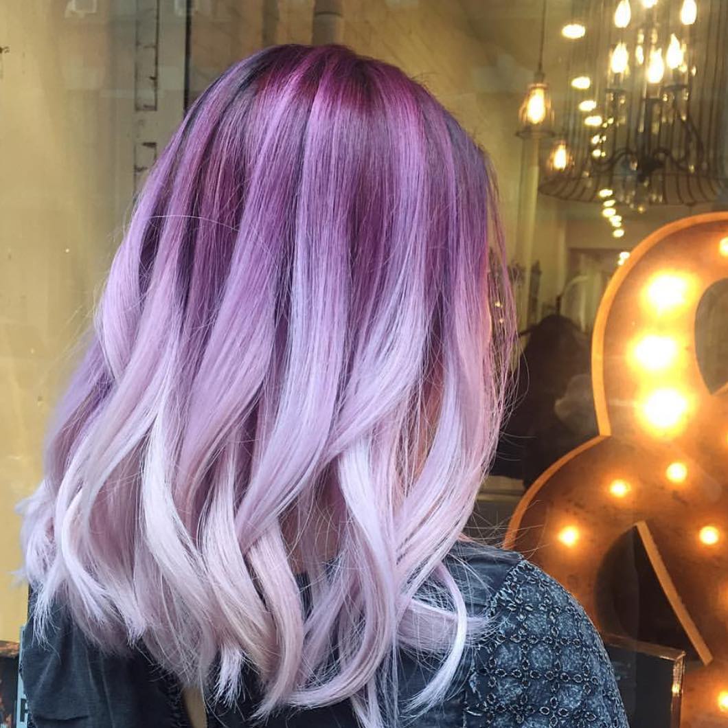 Balayage dai del viola - @ans0403