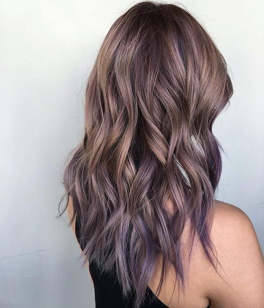 Balayage viola - @jamiekeikohair