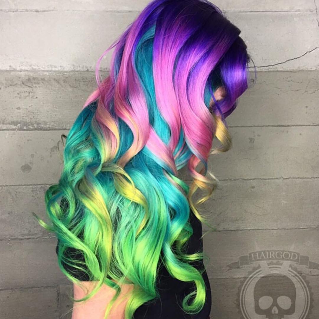 Capelli colorati - @hairgod_zito