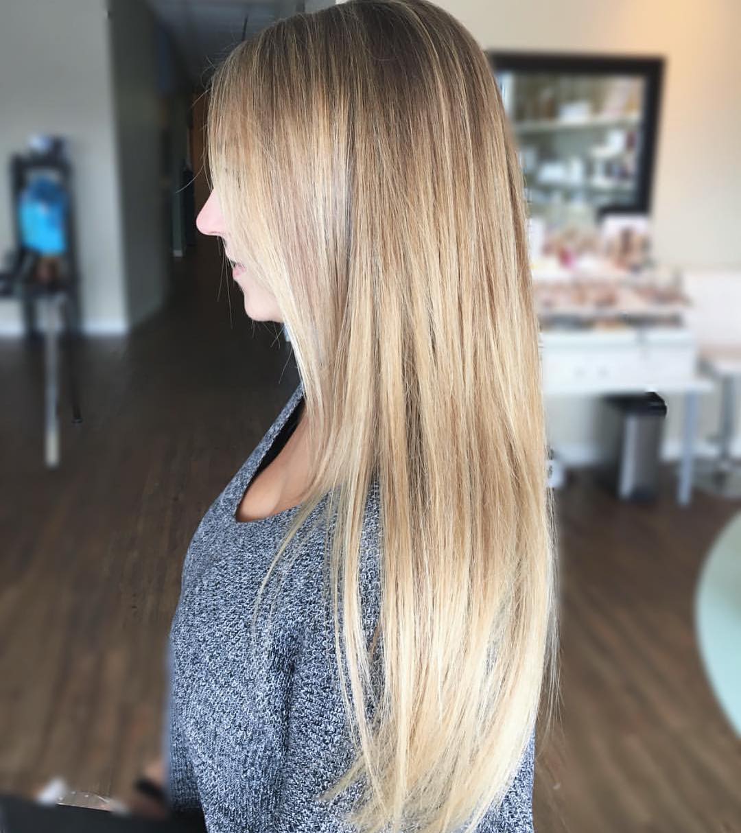 Capelli lunghi biondi - @mopenny