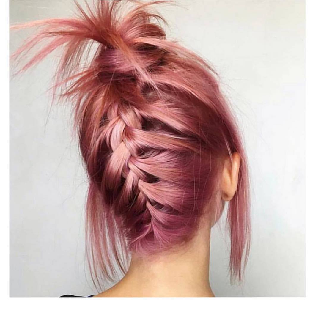 Capelli ramati intrecciati