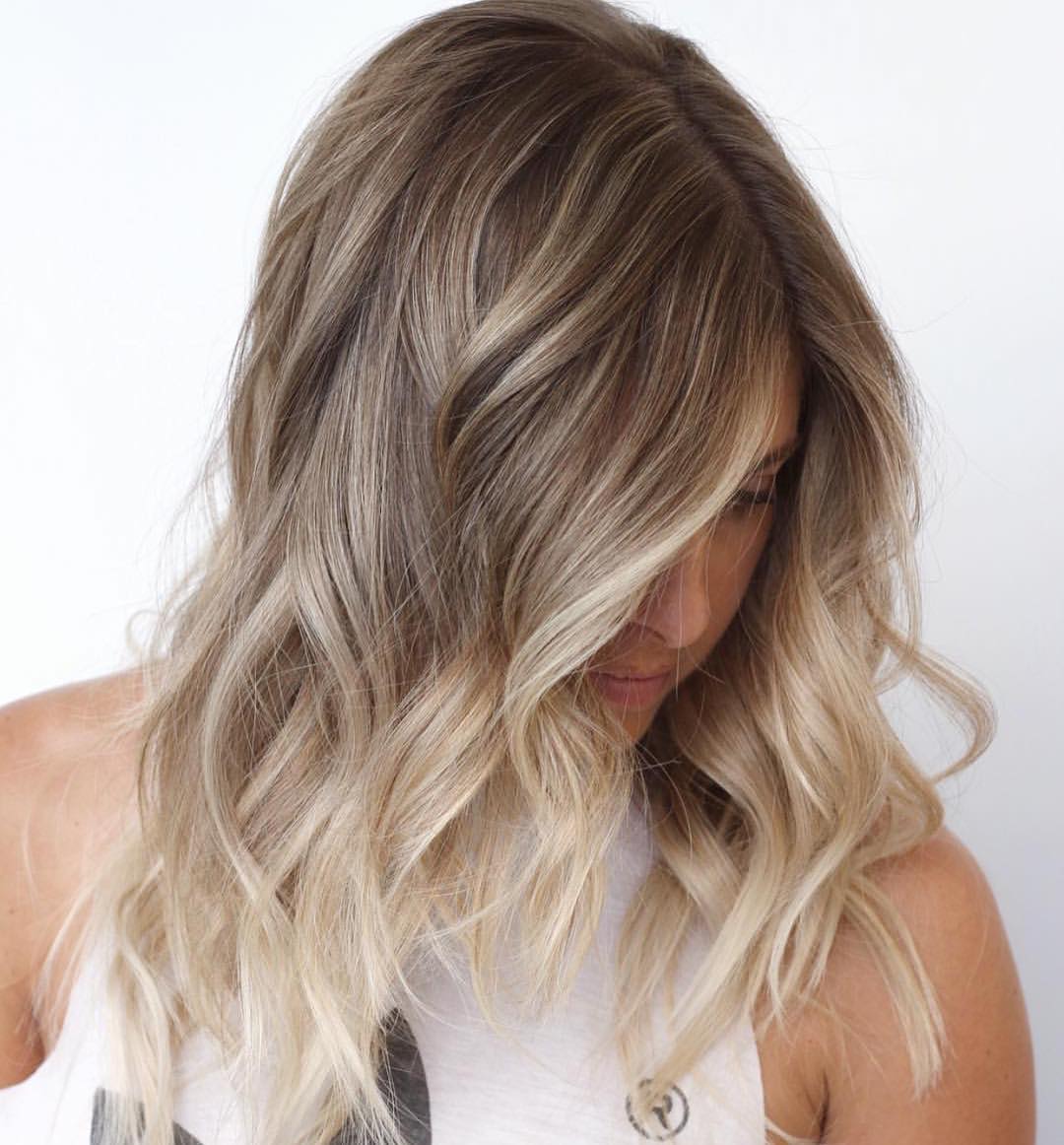 Caschetto lungo con riflessi biondi - @michaelgibsonhair