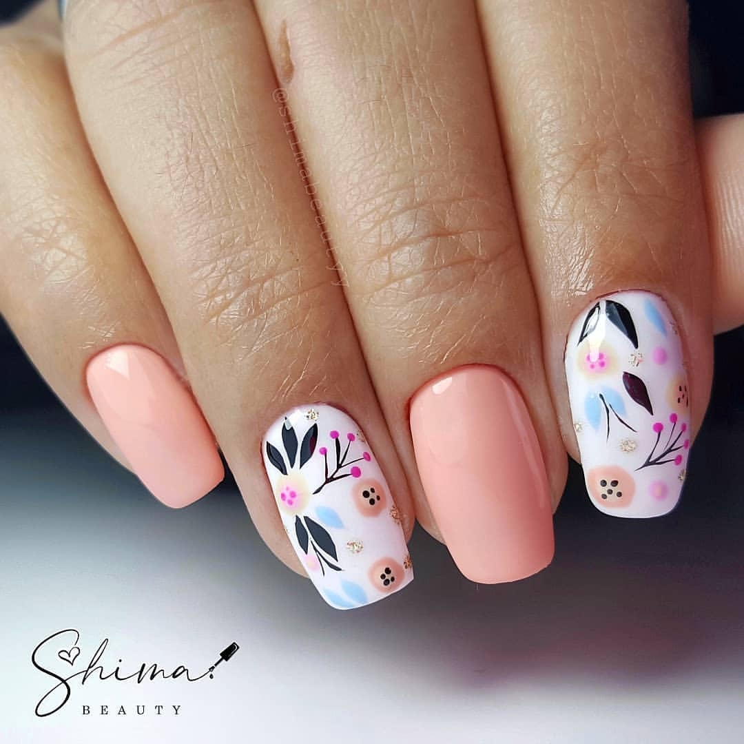 Manicure smalto chiaro - @shima_beautyy