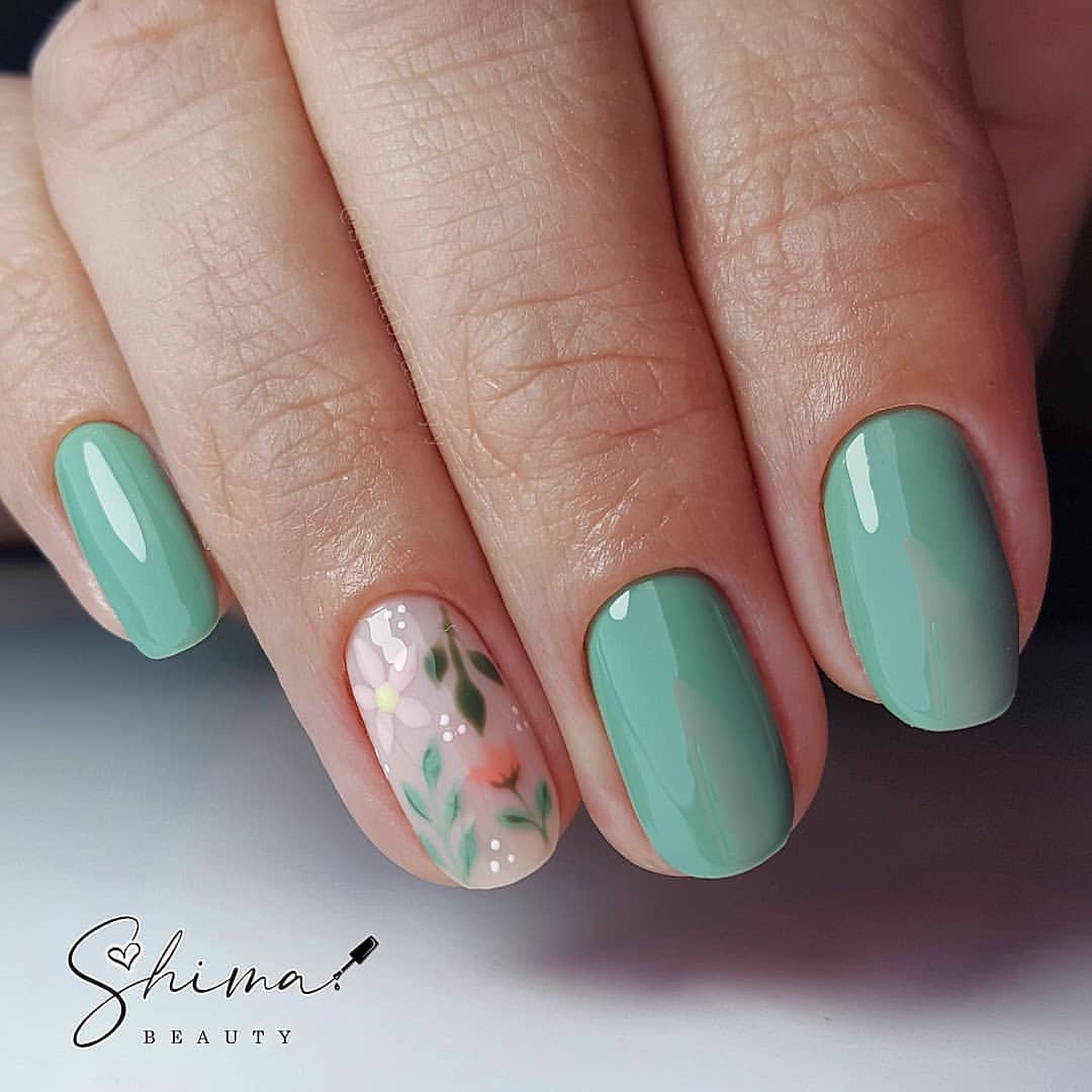 Nail art primaverile - @shima_beautyy