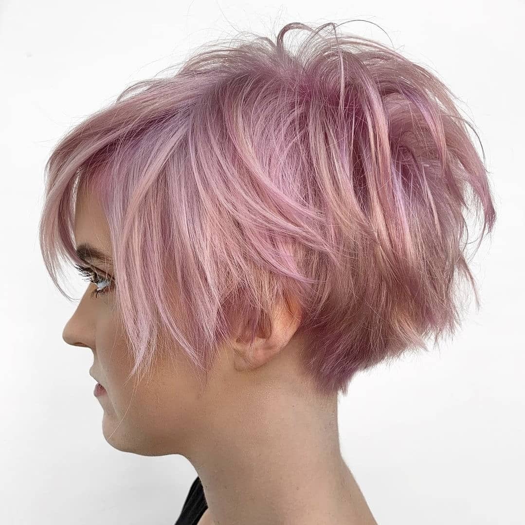 Pixie corto rosa - @headrushdesigns