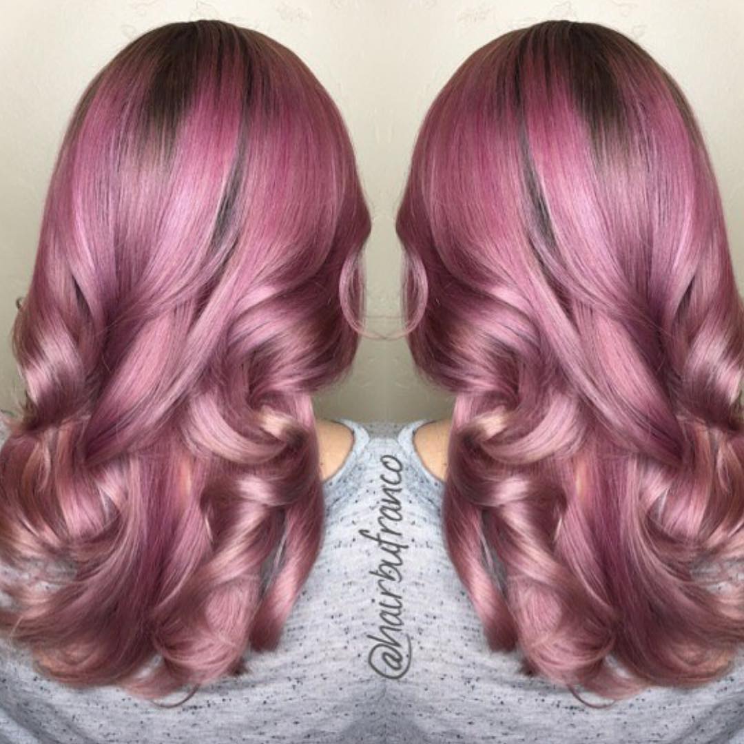Sfumature rosa antico - @hairbyfranco