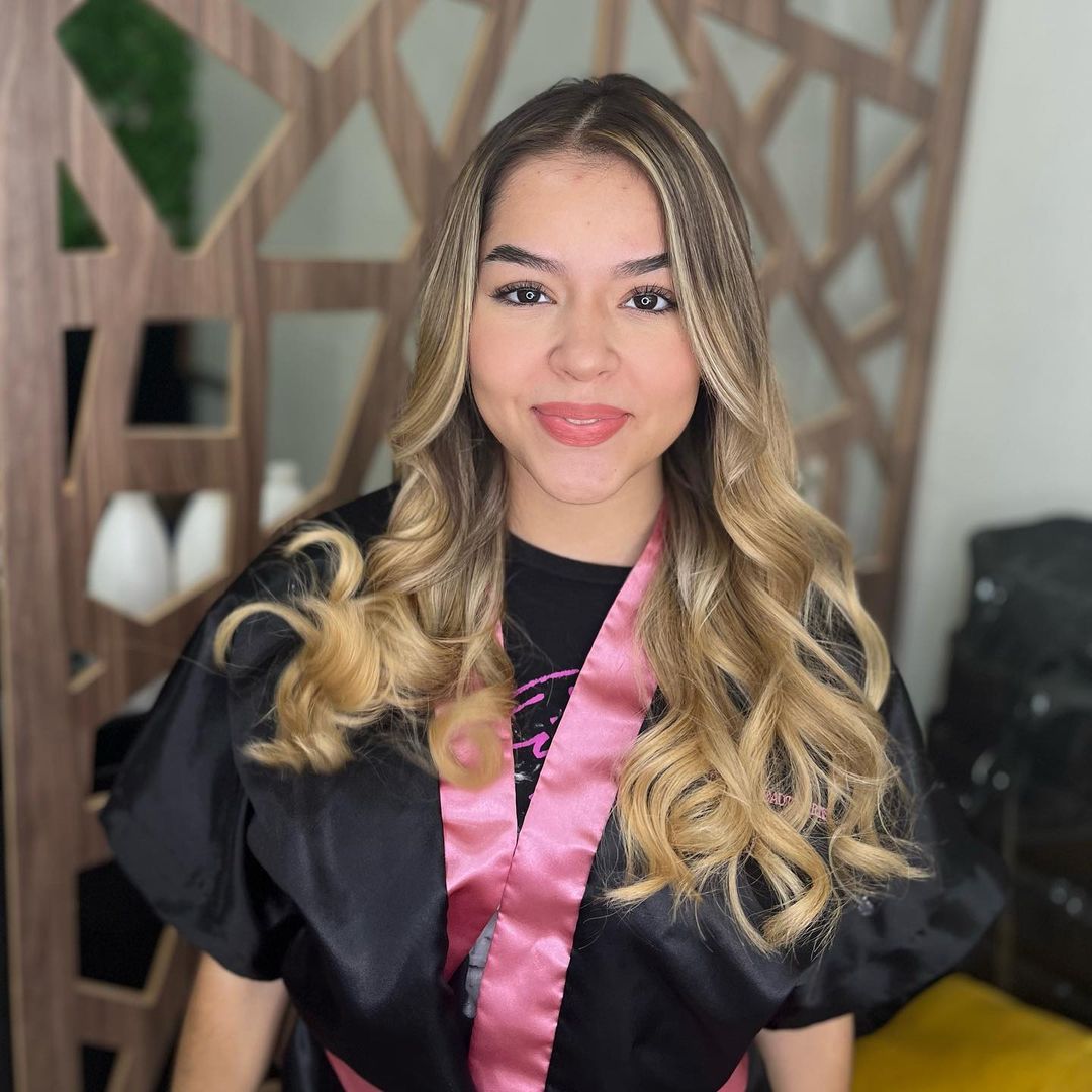 Shatush biondo oro - Instagram: @ms_beautyartists