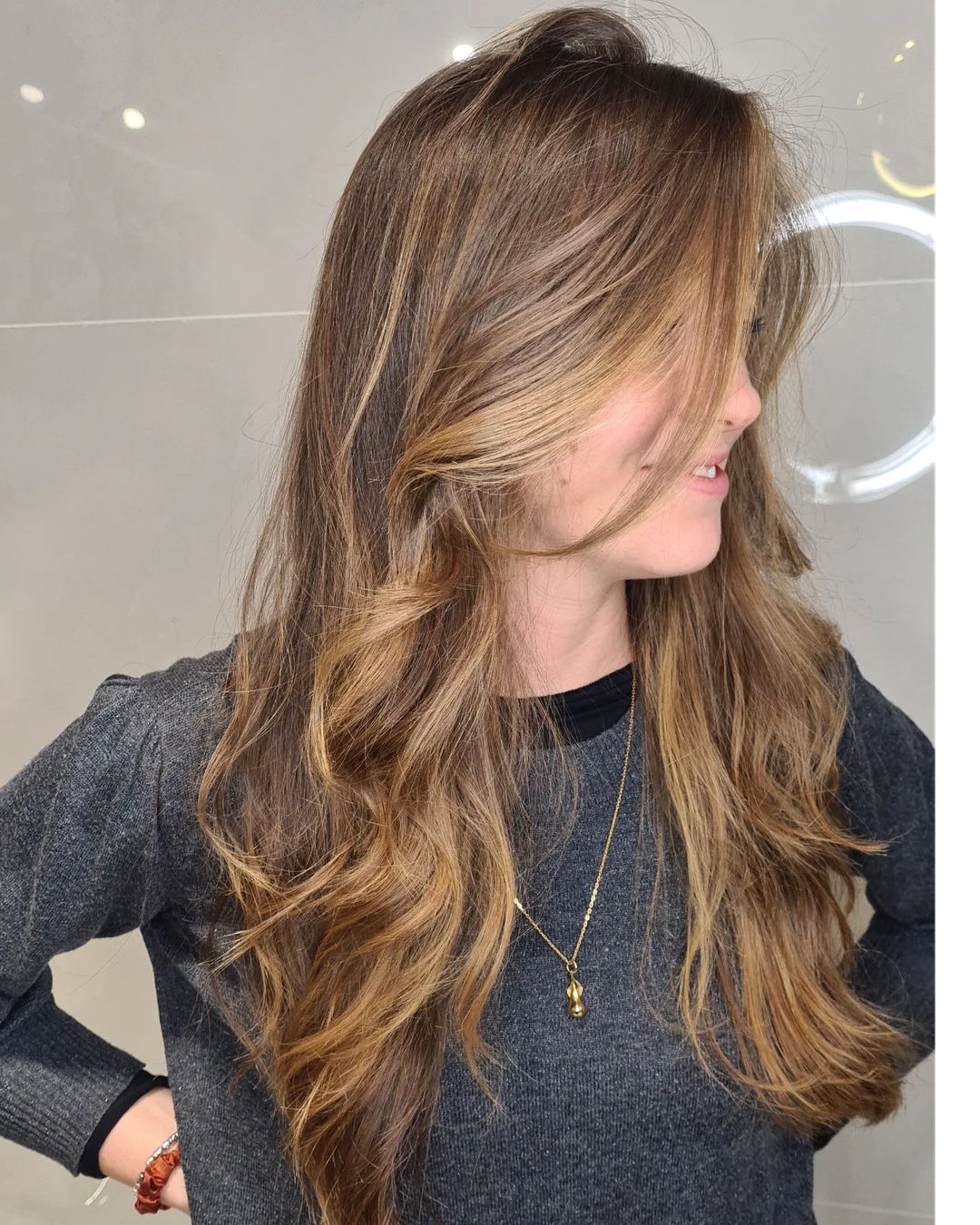 Shatush capelli lunghi - Instagram: @mauroegiuseppeparrucchieri
