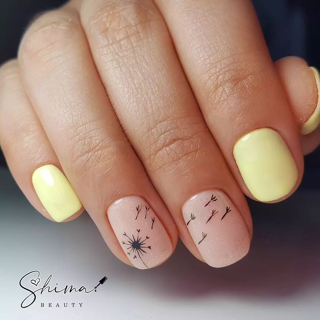 Smalto giallo opaco - @shima_beautyy