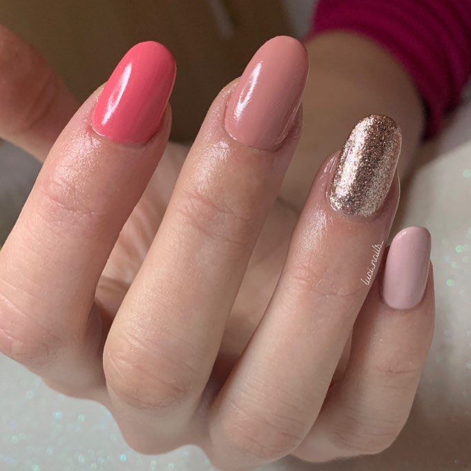 Unghie rosa sfumate - @luci_nails_