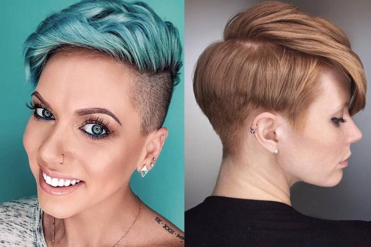 Tagli corti, una serie di Pixie cut rasati e sfumati