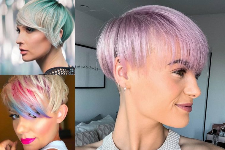 Pixie colorati, un compendio di varie acconciature