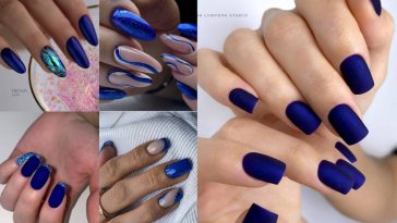 Unghie blu, le idee trendy di questo 2023