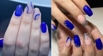 Unghie blu elettrico 2023, le nail art super trendy da copiare