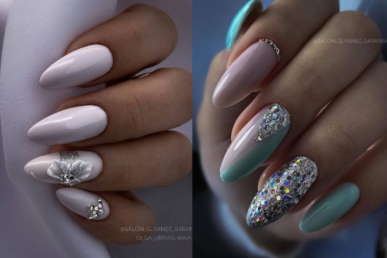 unghie finte con la manicure
