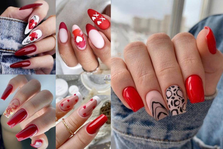 Unghie rosse eleganti