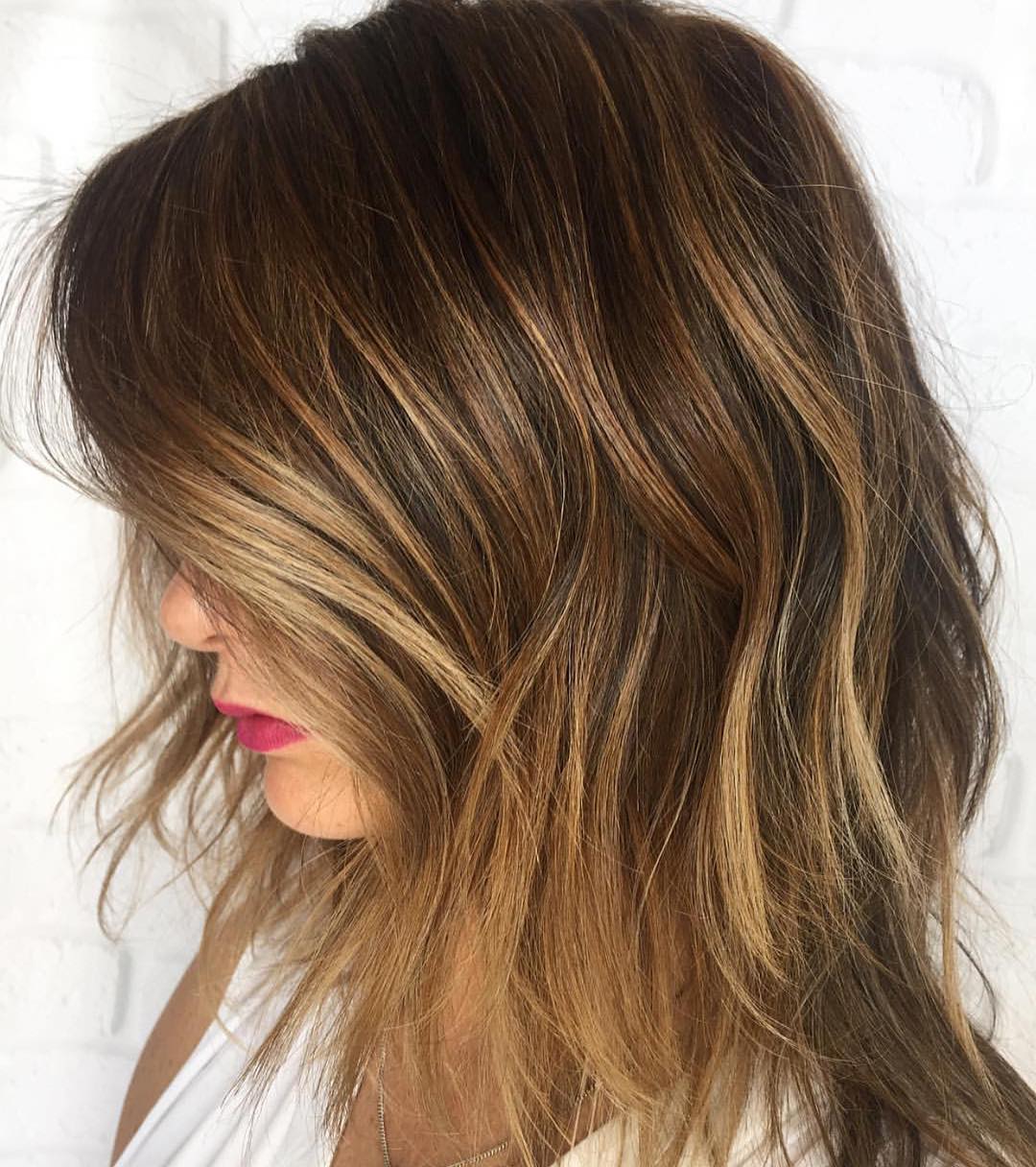 Balayage castano - @prettylittleombre
