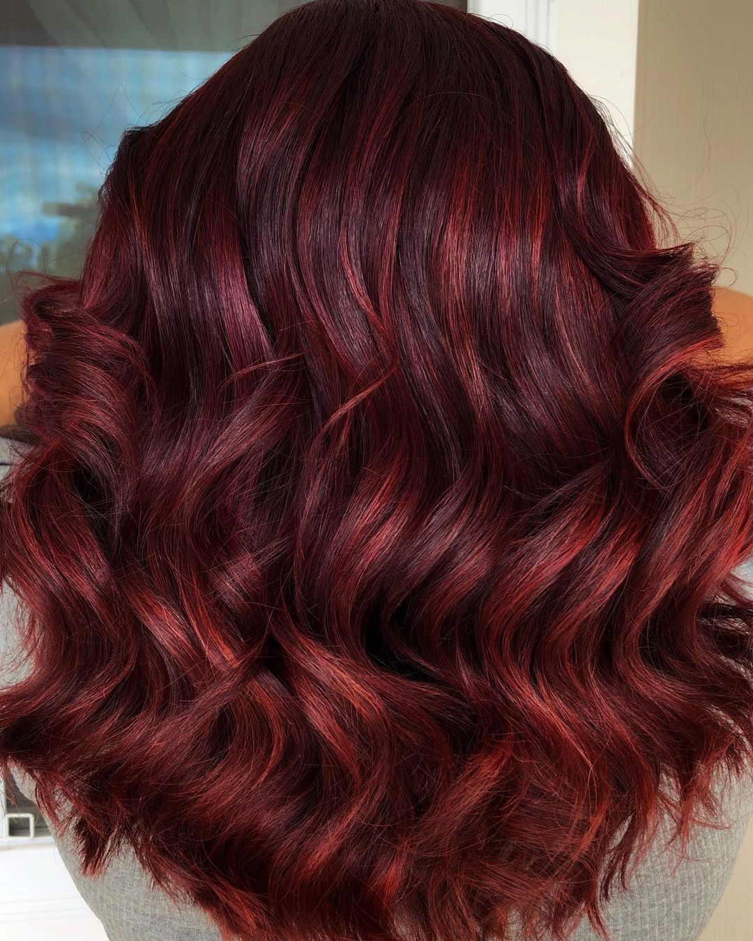 Capelli rossi visti da dietro - @_danielledoeshair