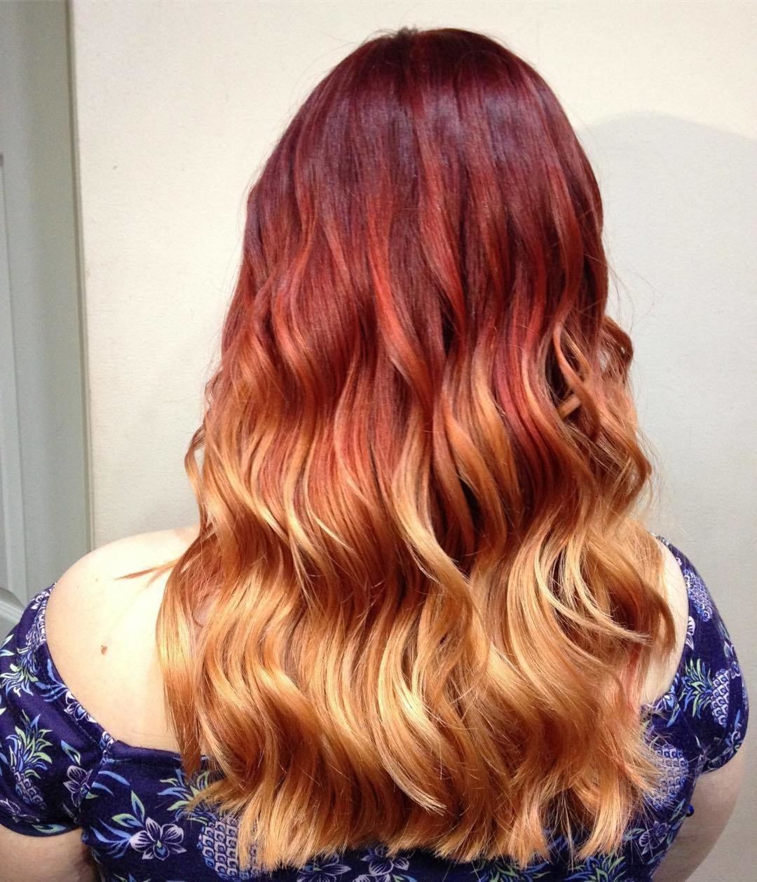 Capelli rosso-arancio - @ginabarnes_ 