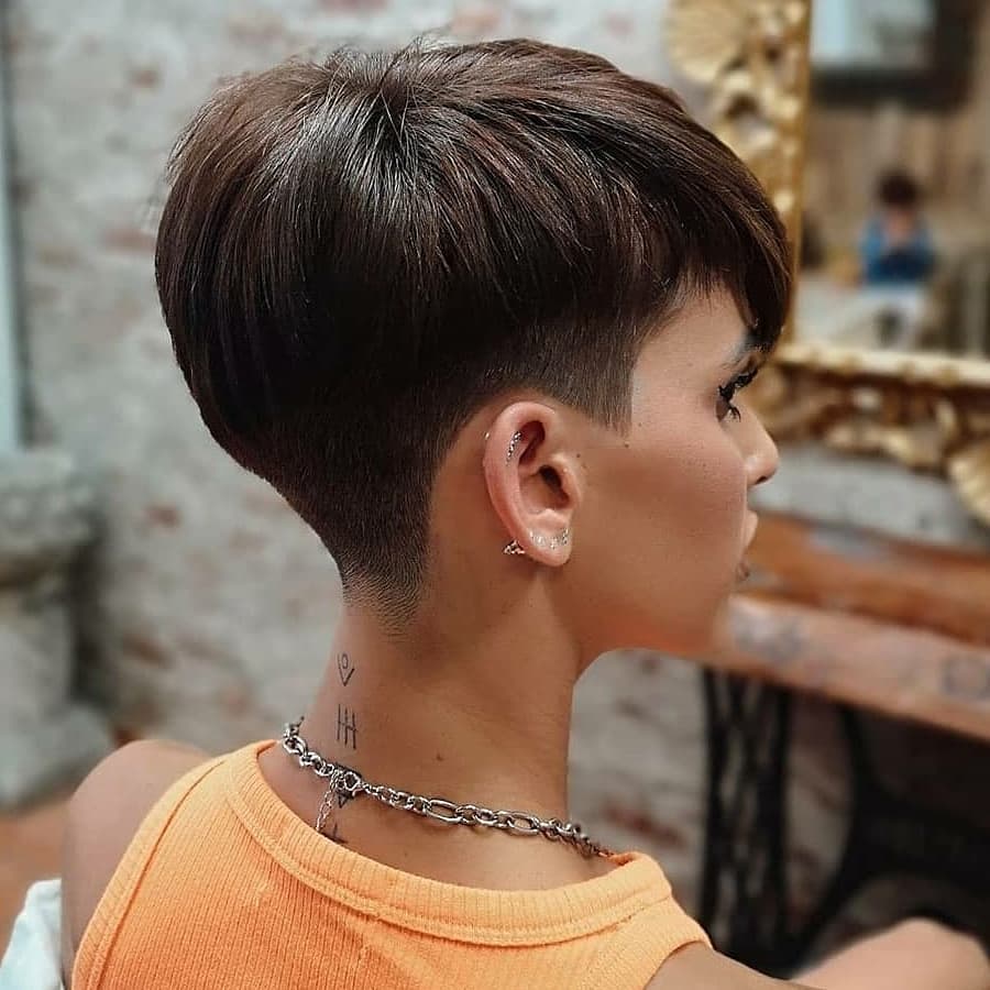 Pixie castano scuro - @inmadelope