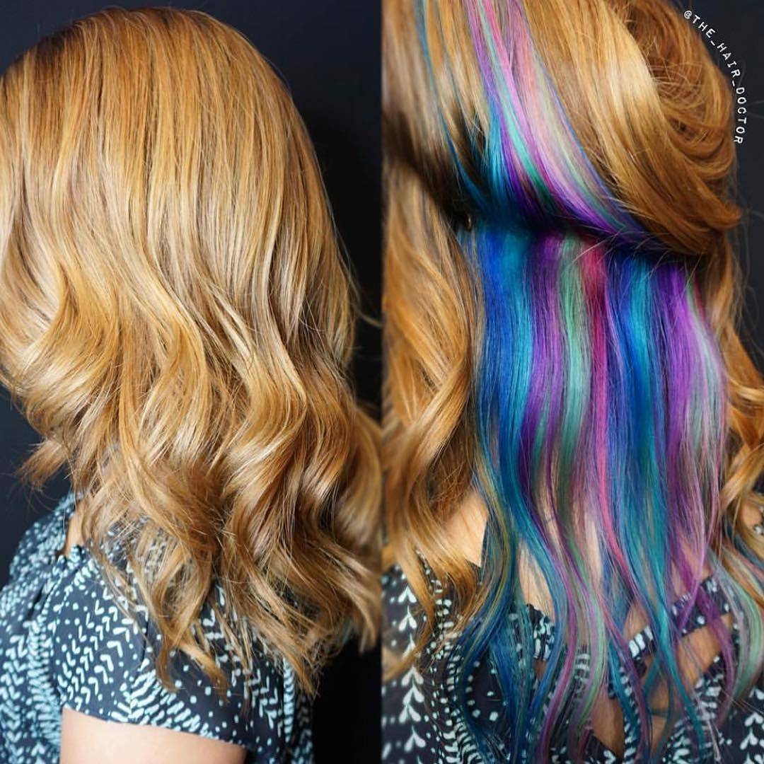 Sfumature colorate - @the_hair_doctor