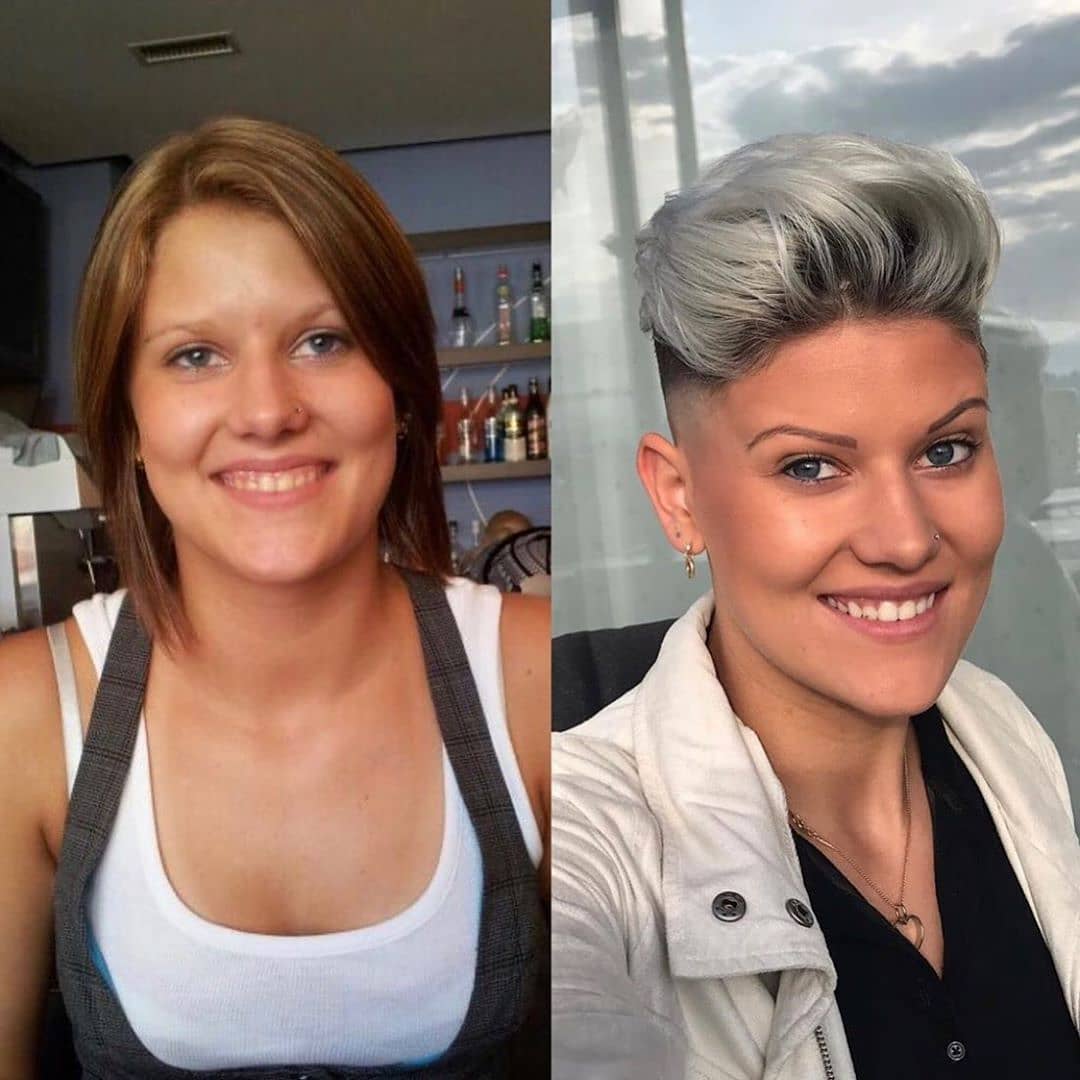 Taglio pixie con cresta - @short_hair_ideas