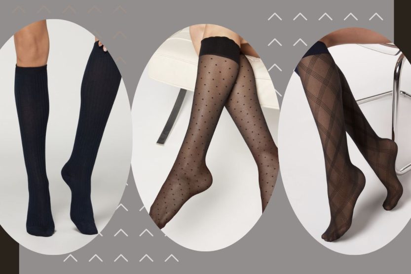 Calze lunghe da donna basic e alla moda