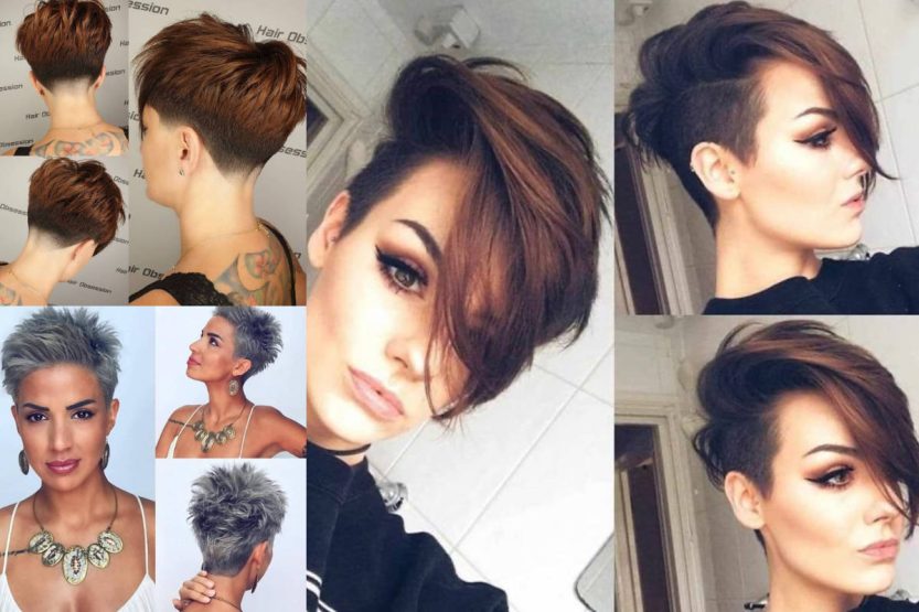 Tagli di capelli corti, una serie di Pixie cut