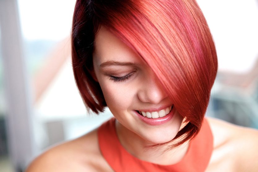Capelli rossicci con hennè