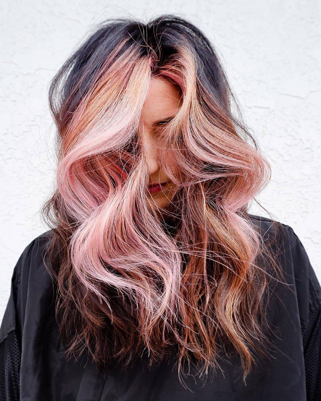 Capelli sfumati rosa - Instagram: @larisadoll