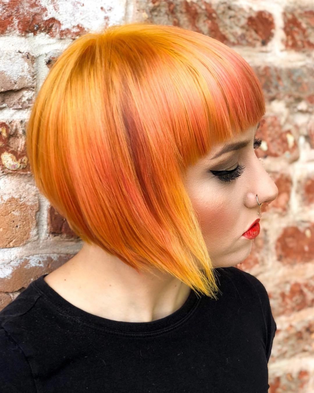 Caschetto arancione - @menaartistry