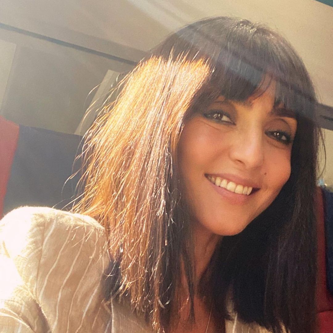 Caschetto con frangia - Instagram: @ambraofficial