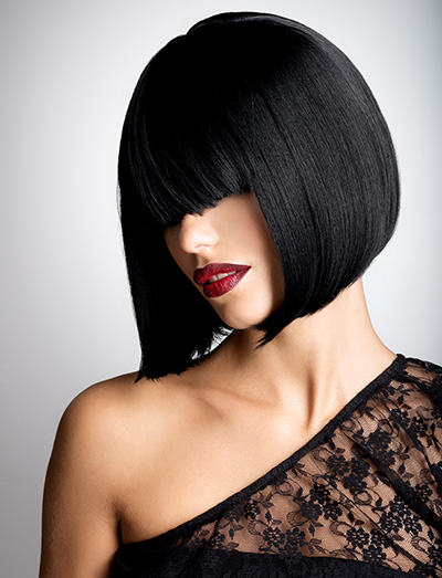 Caschetto nero con frangia - @adobestock.com
