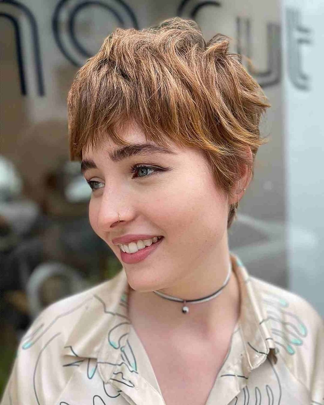 Pixie corto scalato - @cokocut