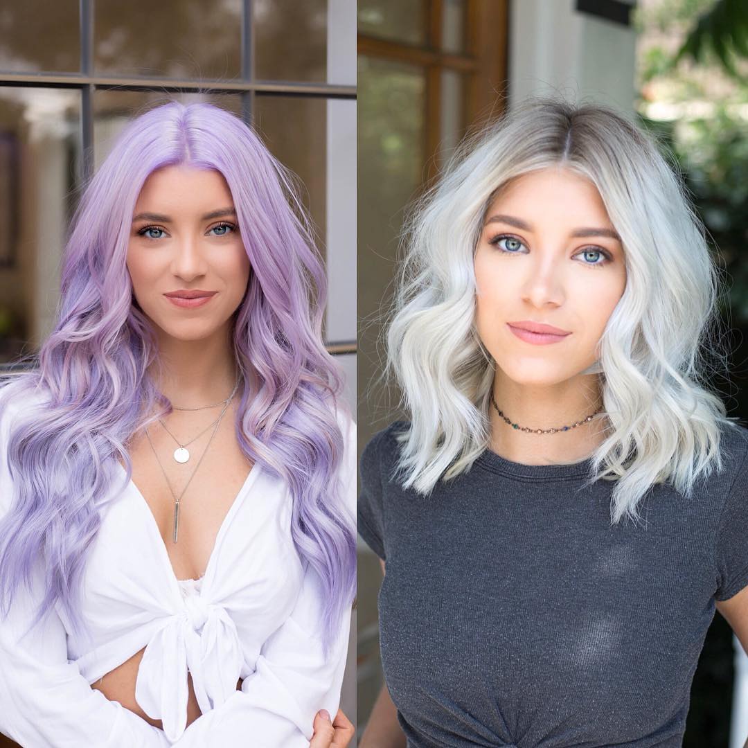 Prima e dopo cambio look - Instagram: @realericvaughn