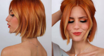 Taglio di capelli corto, un meraviglioso caschetto color rame da cui prendere ispirazione
