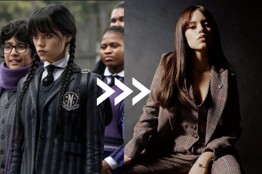 Jenna Ortega, il nuovo look della famosa "Mercoledì"