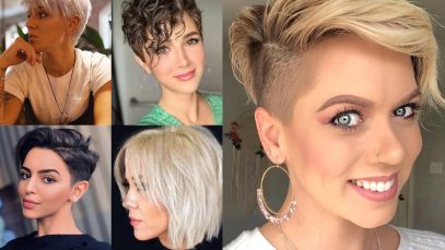 Tagli di capelli corti, una serie di Pixie cut