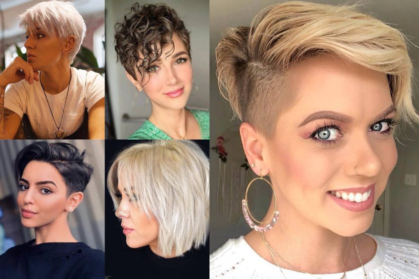 Tagli di capelli corti, una serie di Pixie cut