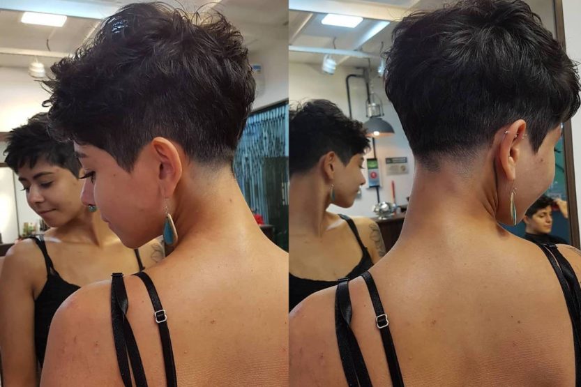 Capelli corti, taglio pixie visto da varie prospettive