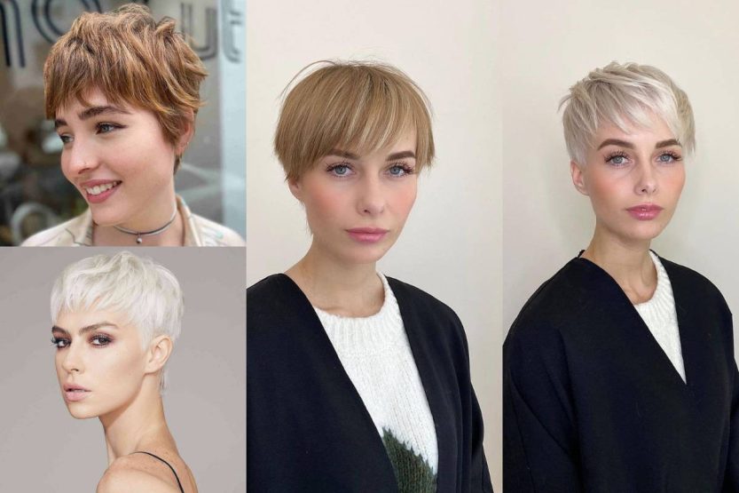 Capelli corti, tagli diversi tra loro