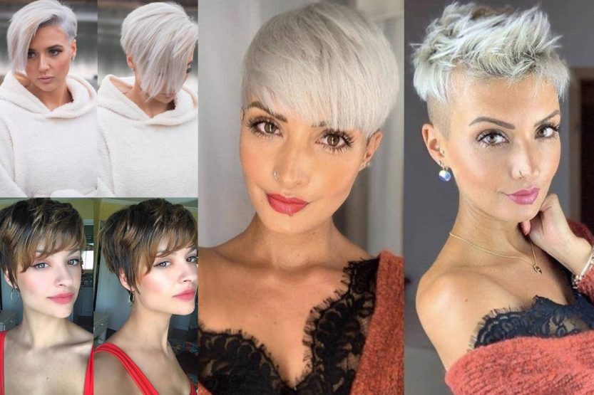 Pixie cut visti da varie prospettive