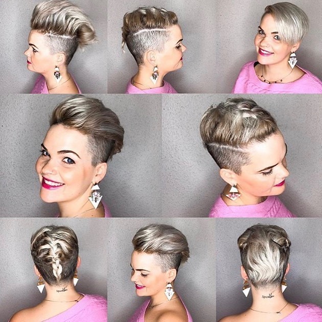 Acconciatura pixie cut - Instagram: @salirasa