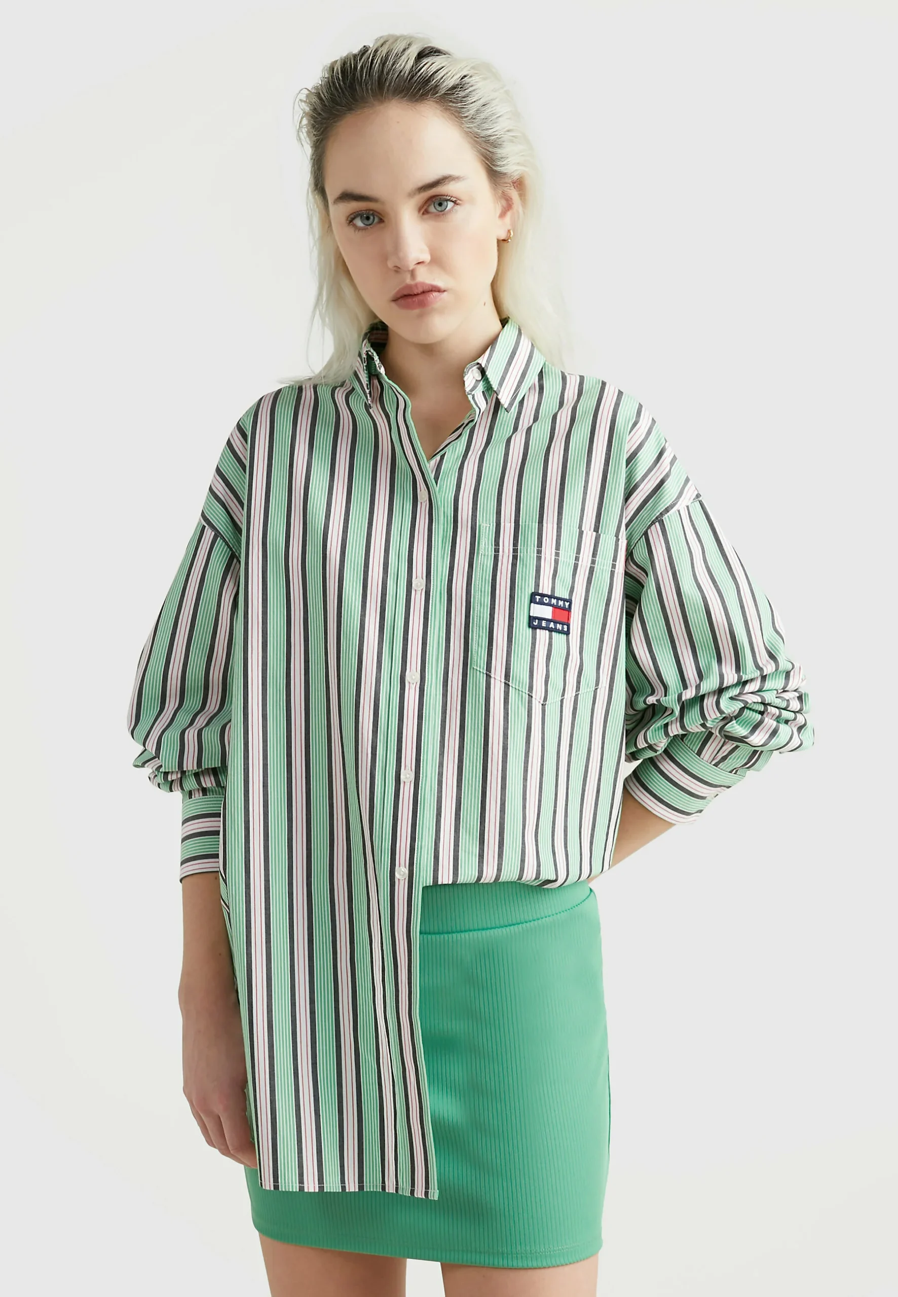 Camicia a righe verdi - Foto: Zalando.it