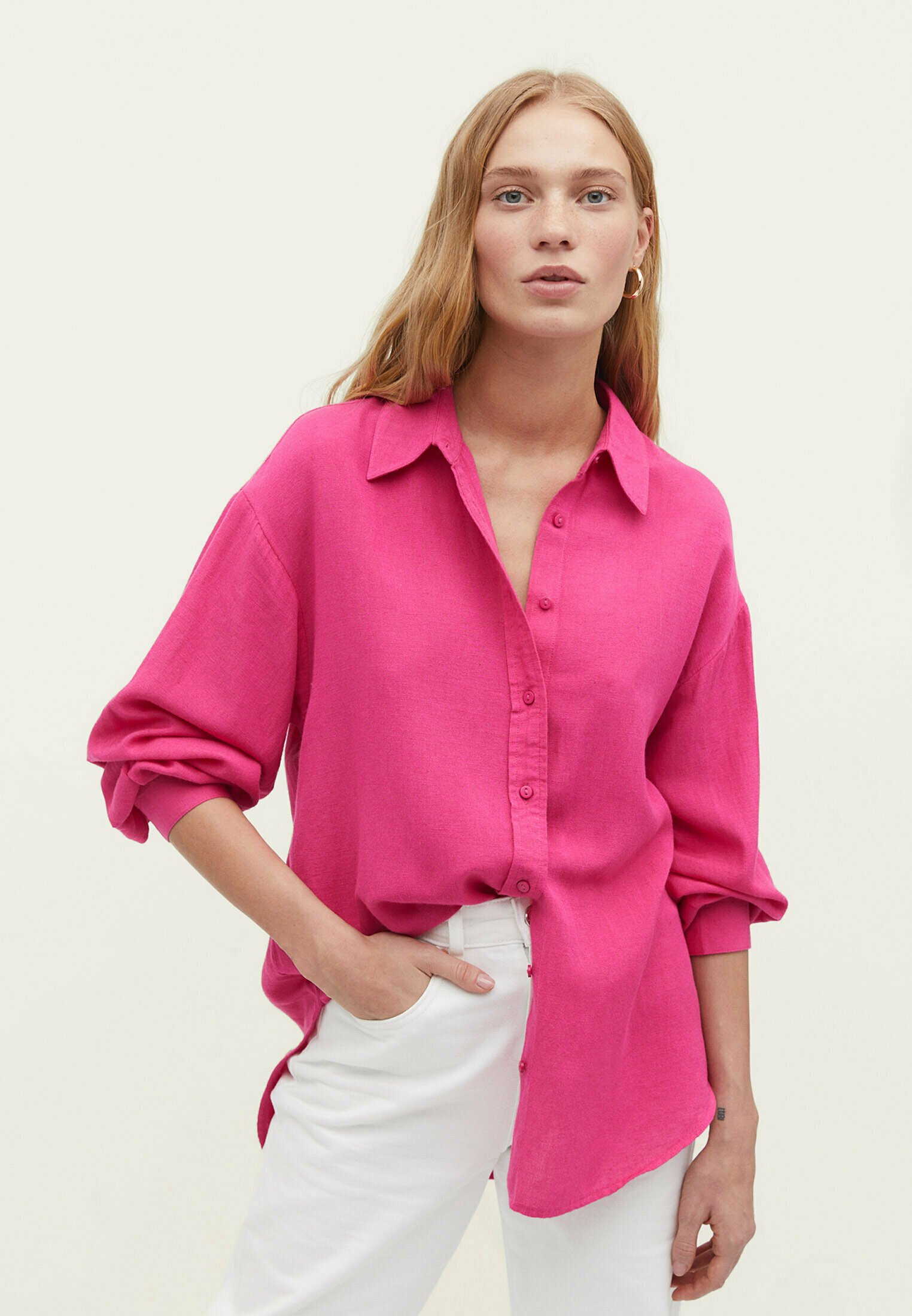 Camicia rosa oversize - Foto: Zalando.it