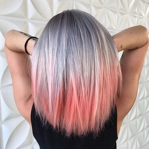 Caschetto con sfumature rosa - Instagram: @playwithscissors