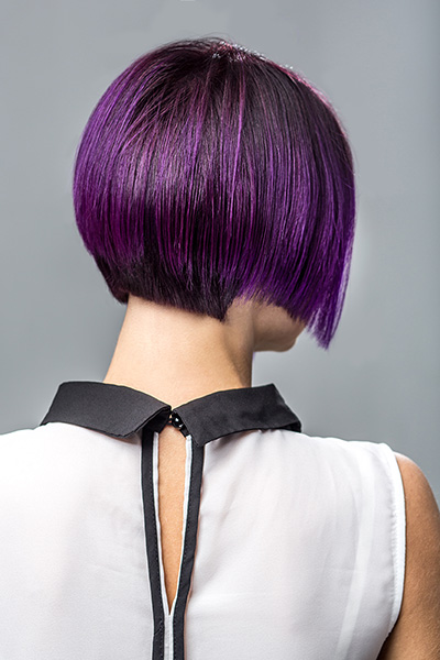 Caschetto corto viola - Foto: @adobestock.com
