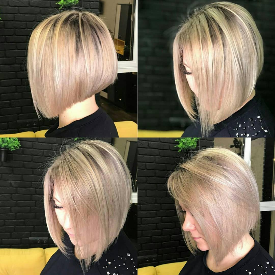 Caschetto inverso liscio - Instagram: @alekhina_stilist