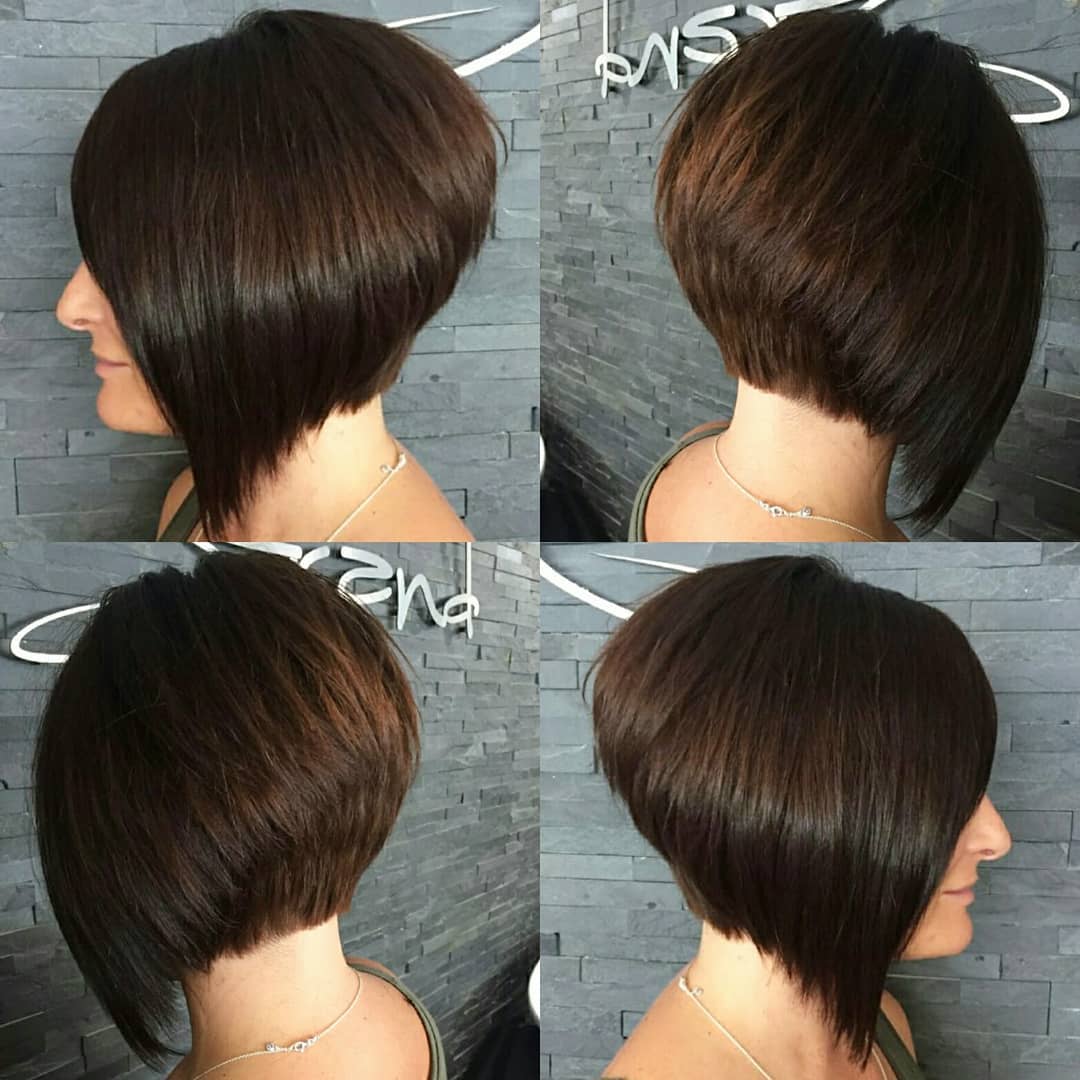 Caschetto liscio scuro - Instagram: @strandhairsalon